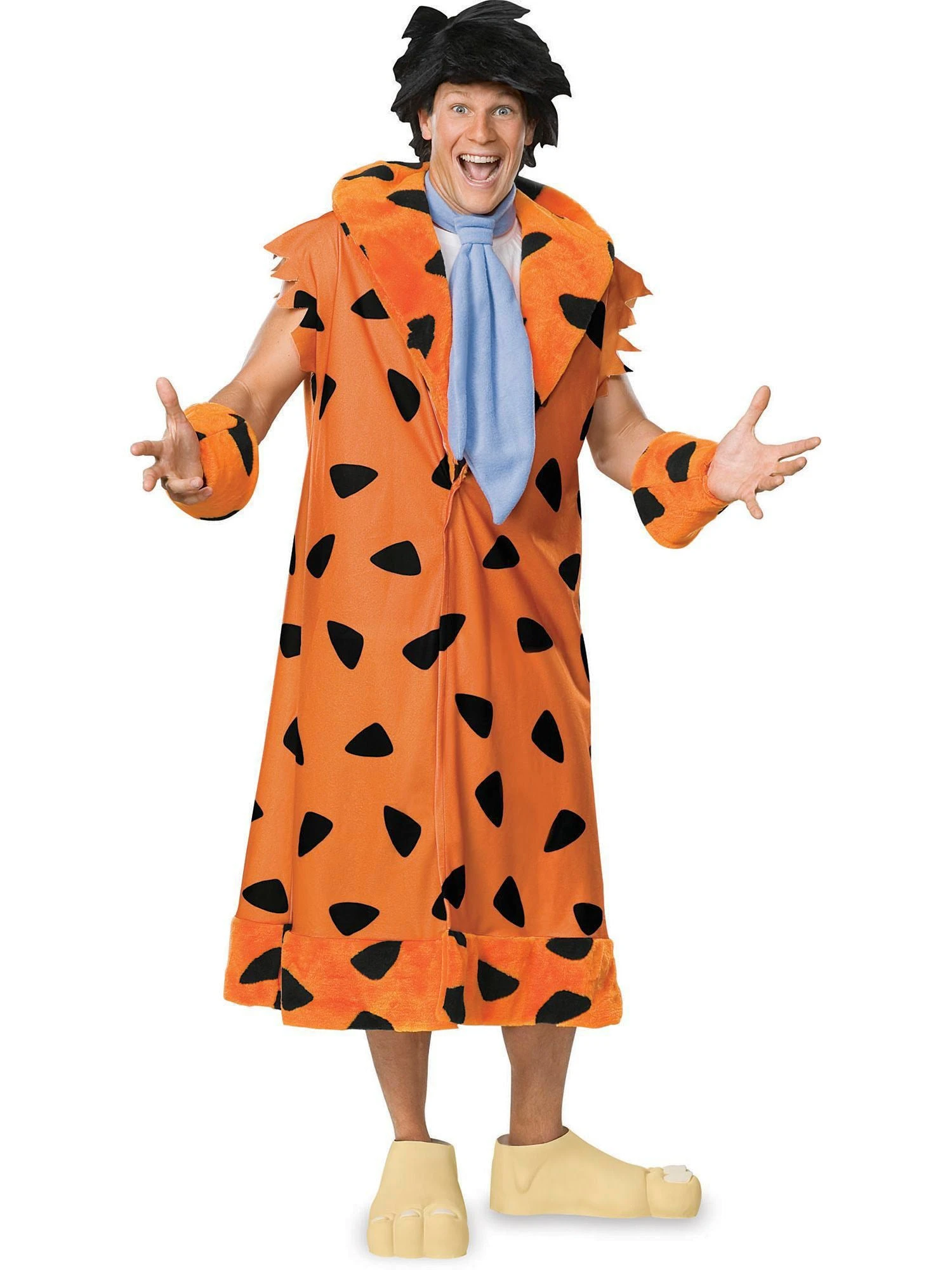 Men's The Flintstones Fred Flintstone Costume - Deluxe 1 Men's The Flintstones Fred Flintstone Costume - Deluxe