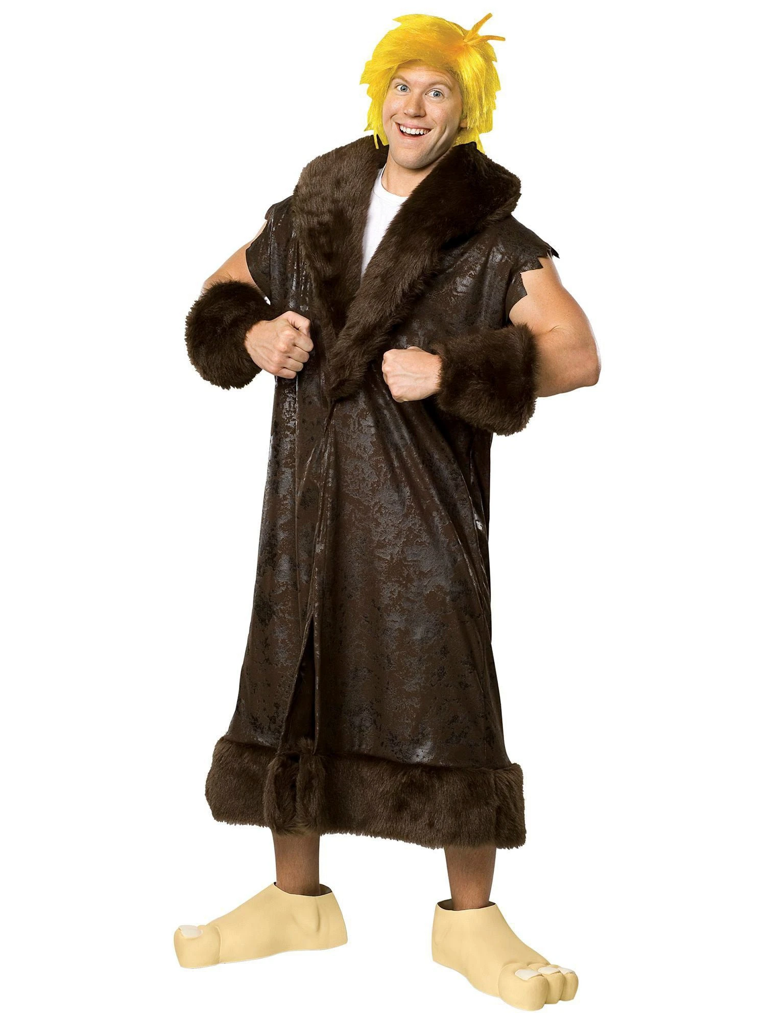 The Flintstones - Barney Rubble Adult Classic Costume 1 The Flintstones - Barney Rubble Adult Classic Costume