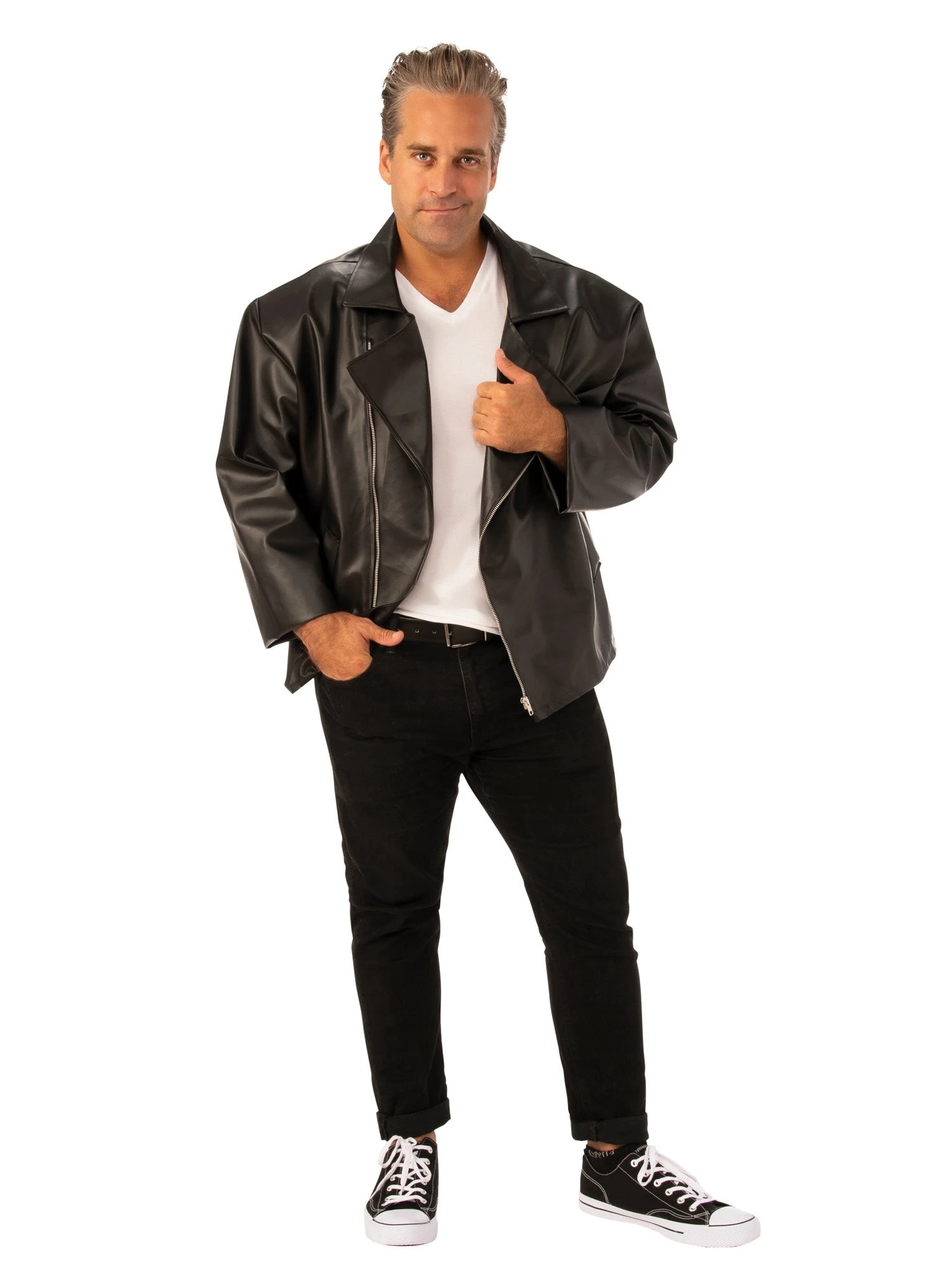 Grease Plus Size Mens T-Bird Jacket 1 Grease Plus Size Mens T-Bird Jacket