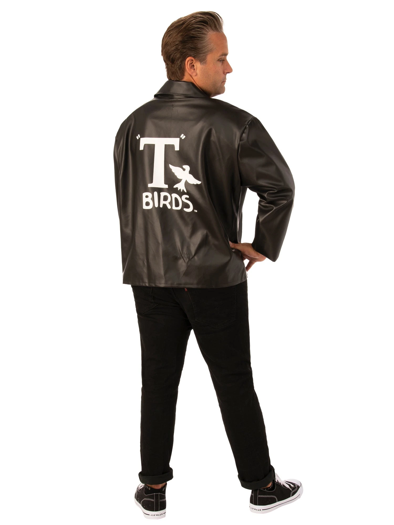 Grease Plus Size Mens T-Bird Jacket 2 Grease Plus Size Mens T-Bird Jacket - Image 2