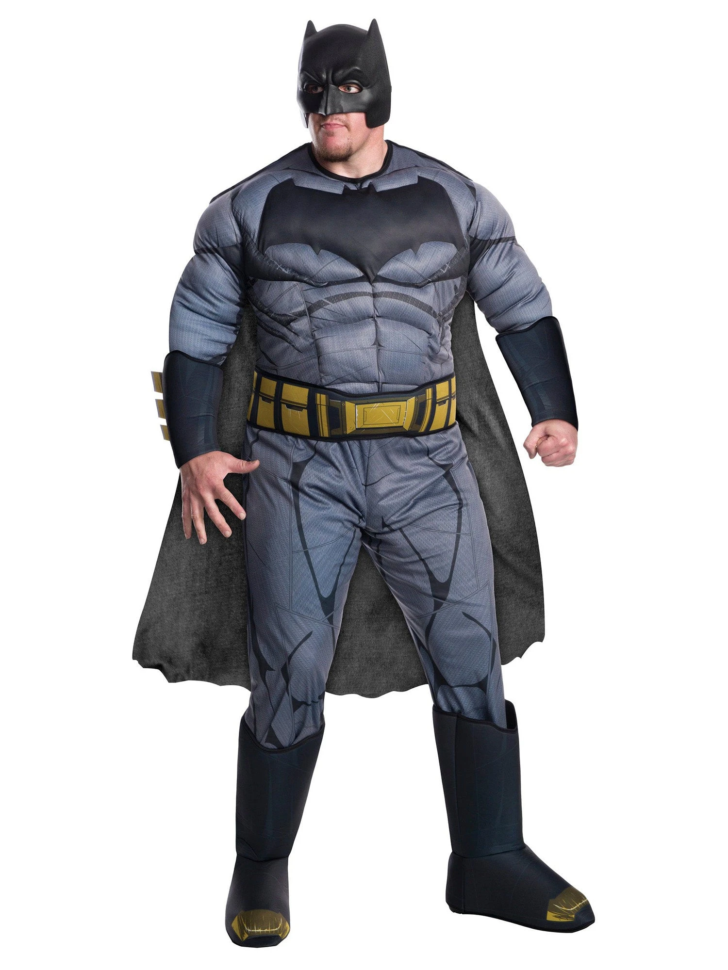 Batman V Superman: Dawn Of Justice- Deluxe Batman Plus Adult Costume 1 Batman V Superman: Dawn Of Justice- Deluxe Batman Plus Adult Costume