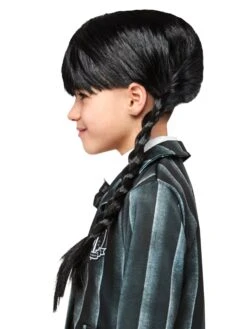 Girls' Wednesday Addams Wig 5 Girls' Wednesday Addams Wig -Costume Supercenter Store r2000153 v2 3