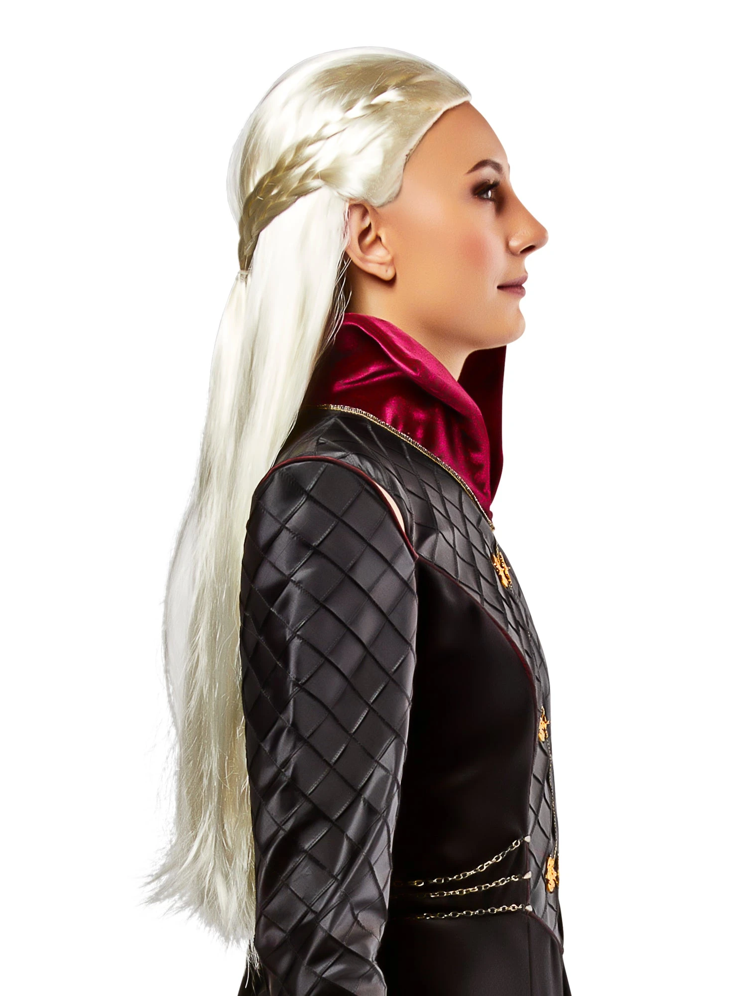 Women's House Of The Dragon Rhaenyra Targaryen Blonde Wig 3 Women's House Of The Dragon Rhaenyra Targaryen Blonde Wig - Image 3