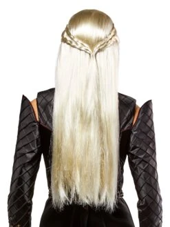 Women's House Of The Dragon Rhaenyra Targaryen Blonde Wig 7 Women's House Of The Dragon Rhaenyra Targaryen Blonde Wig -Costume Supercenter Store r2000392 4