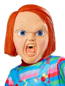 Men's Child's Play 2 Chucky Half Mask 7 Men's Child's Play 2 Chucky Half Mask -Costume Supercenter Store r2000467 4