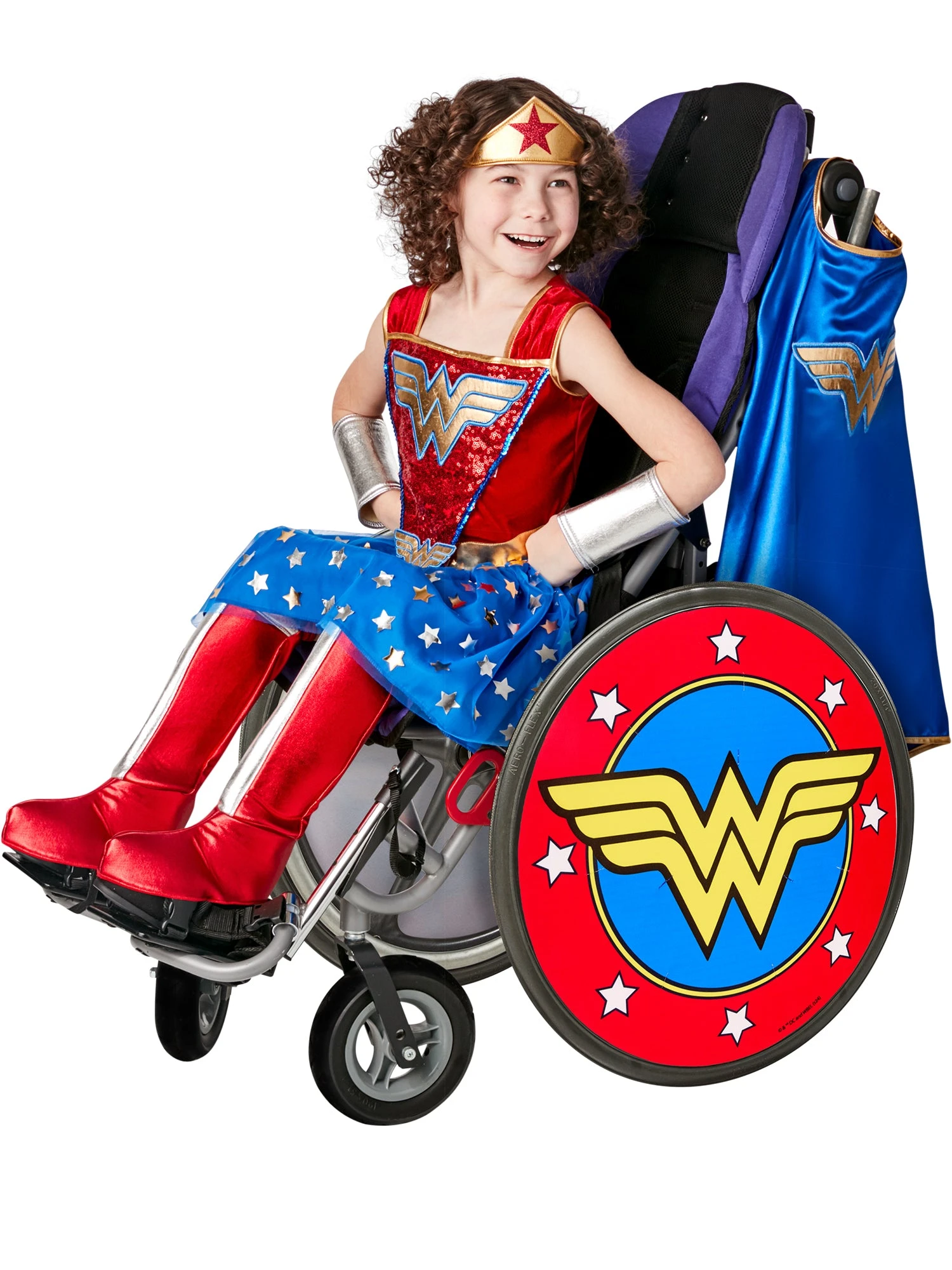 DC Comics Wonder Woman Wheelchair Cover 2 DC Comics Wonder Woman Wheelchair Cover - Image 2