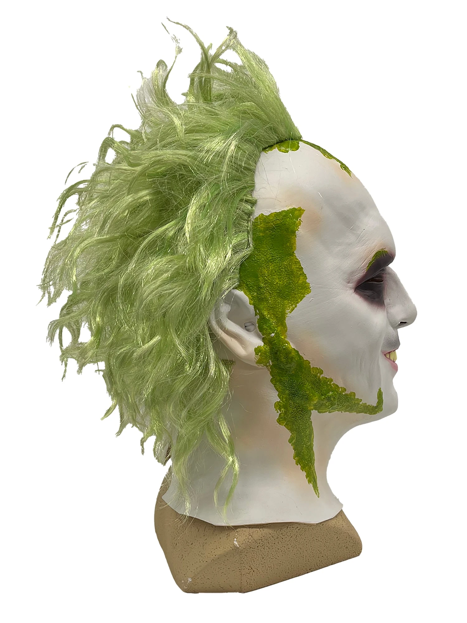Men's Beetlejuice 2 Overhead Latex Mask With Hair 4 Men's Beetlejuice 2 Overhead Latex Mask With Hair - Image 4