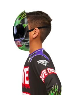 Kids' Monster Jam Grave Digger Half Mask -Costume Supercenter Store r2000636 4