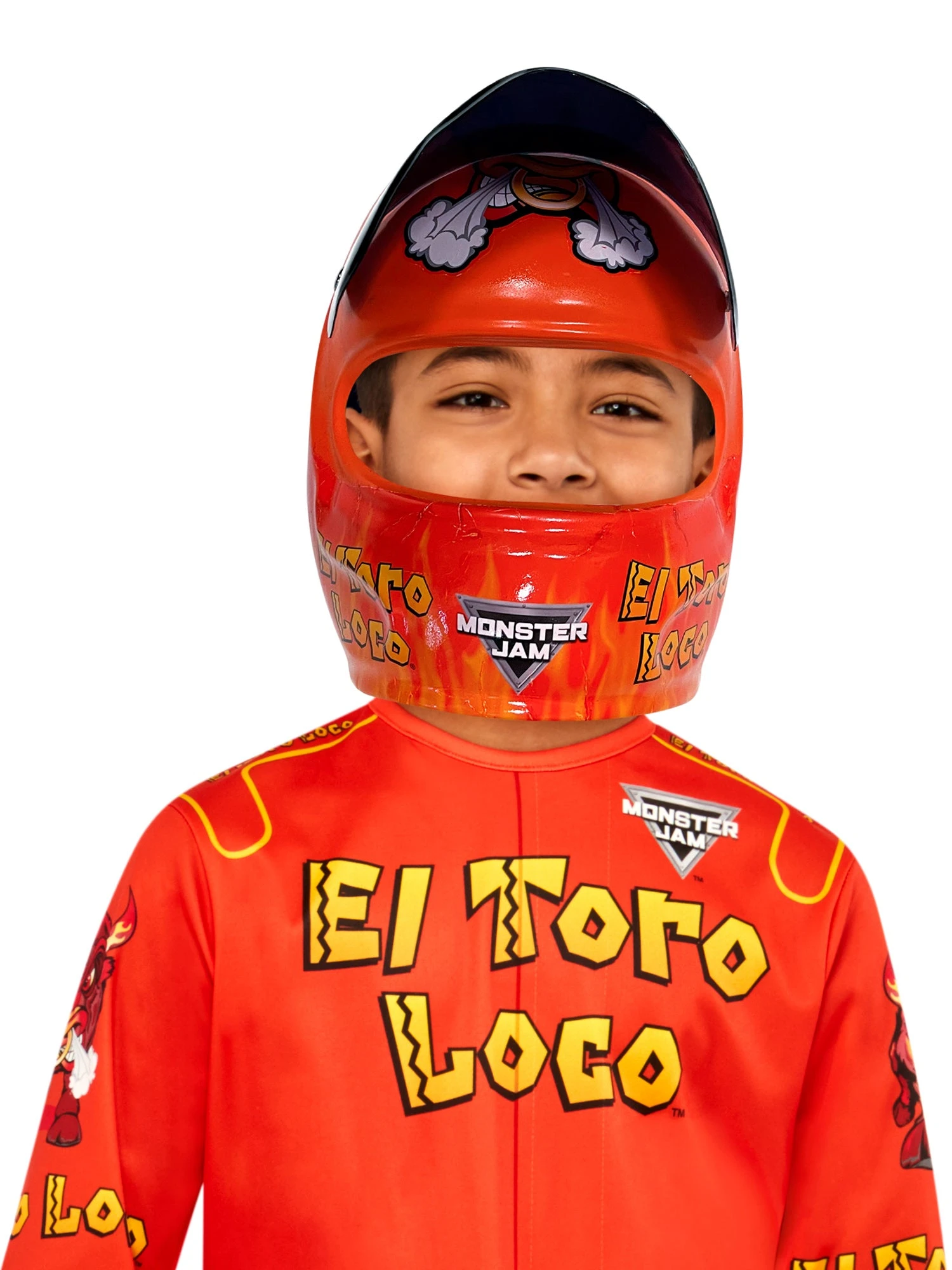 Kids' Monster Jam El Toro Loco Half Mask 2 Kids' Monster Jam El Toro Loco Half Mask - Image 2