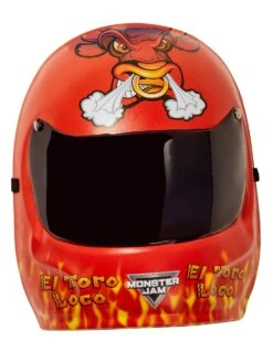 Kids' Monster Jam El Toro Loco Half Mask 6 Kids' Monster Jam El Toro Loco Half Mask -Costume Supercenter Store r2000637 3