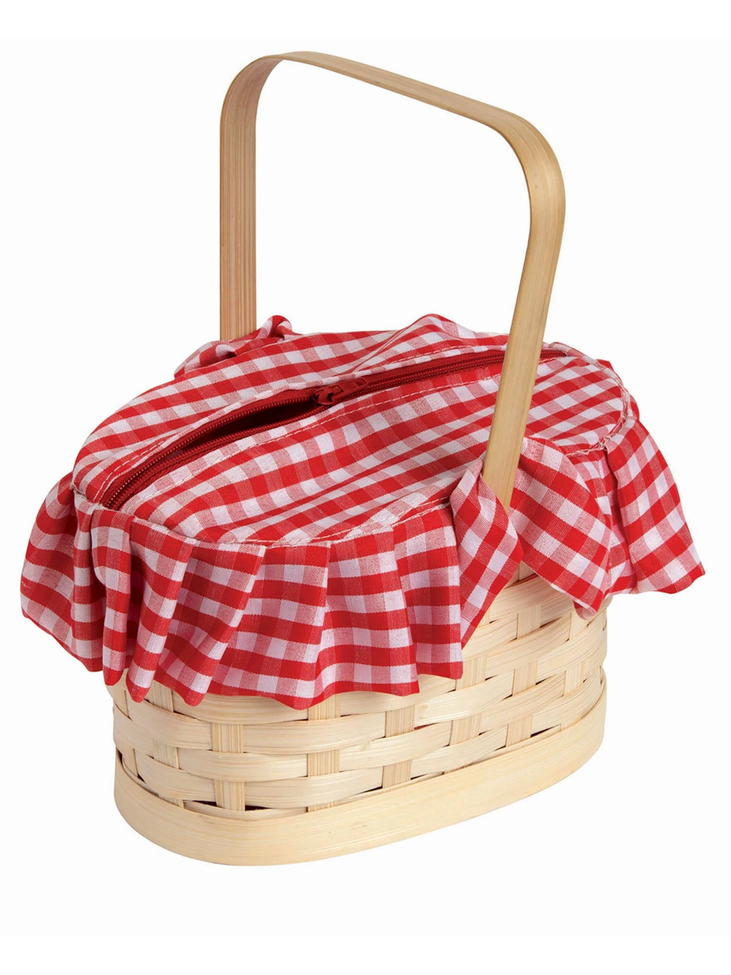 Gingham Basket 1 Gingham Basket