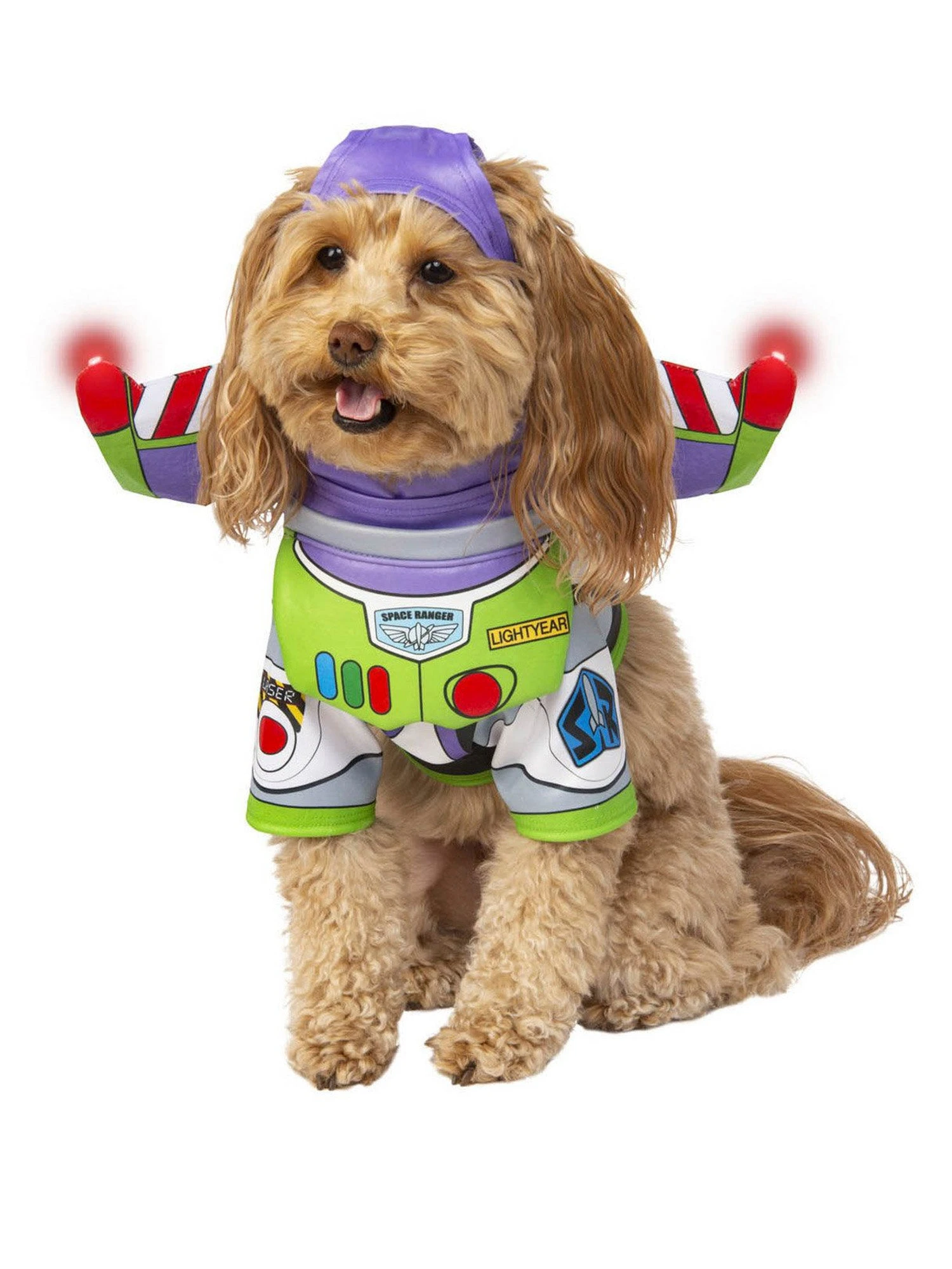 Toy Story Buzz Lightyear Pet Costume - Light Up 1 Toy Story Buzz Lightyear Pet Costume - Light Up