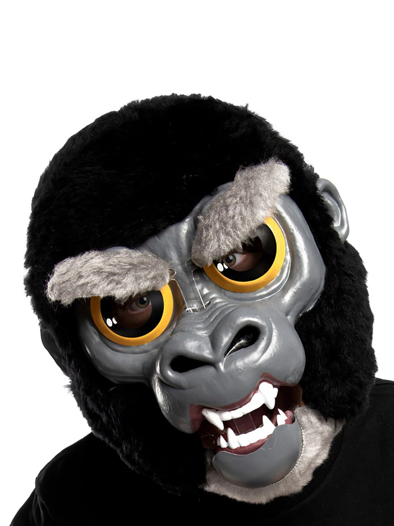 Adult Gorilla Un-Hinged Mask 1 Adult Gorilla Un-Hinged Mask