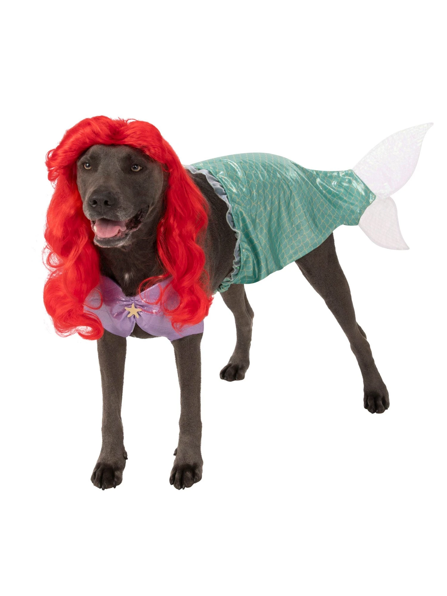 The Little Mermaid Ariel Big Dog Pet Costume 1 The Little Mermaid Ariel Big Dog Pet Costume