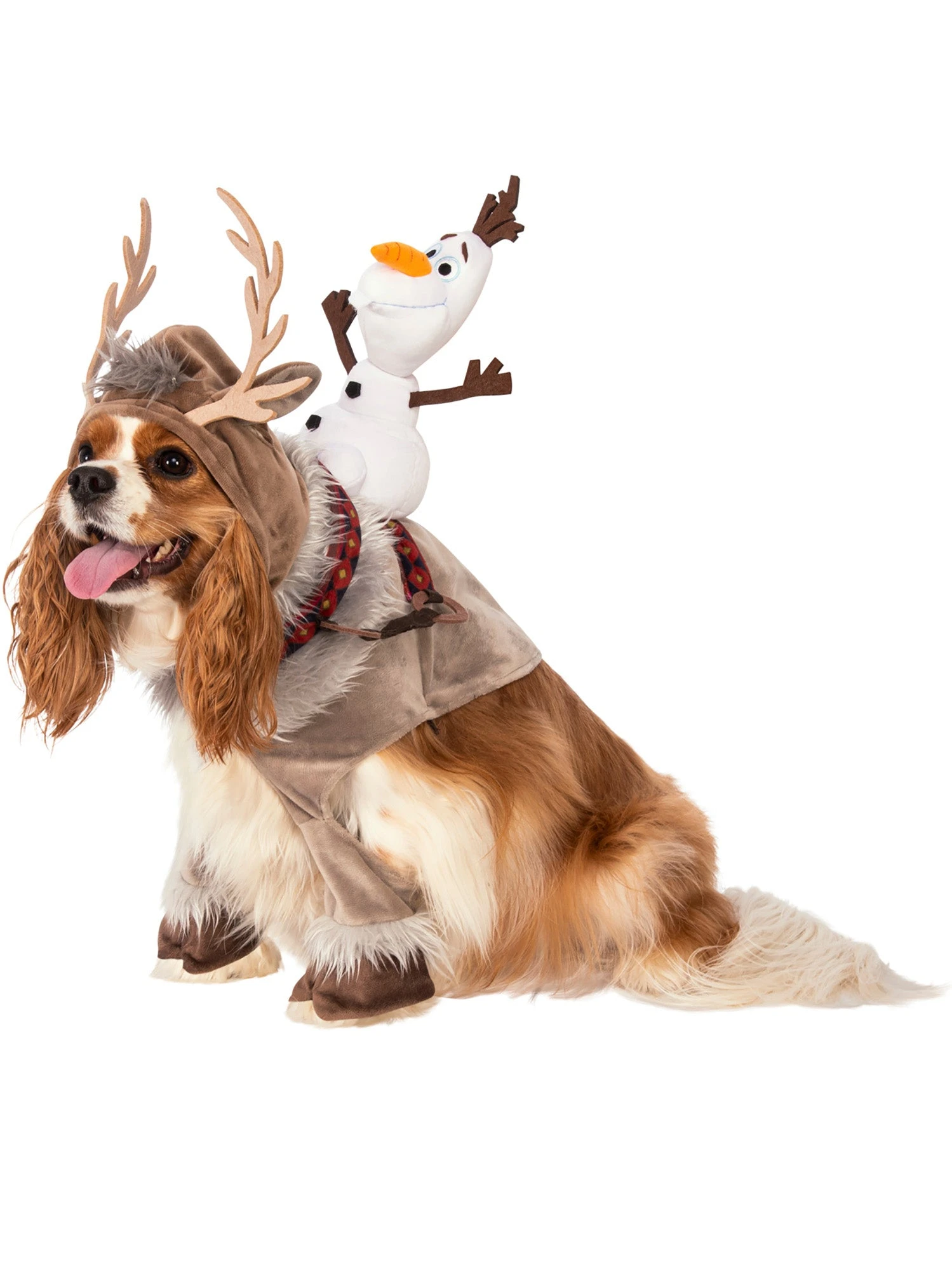 Frozen Sven And Olaf Pet Costume 1 Frozen Sven And Olaf Pet Costume