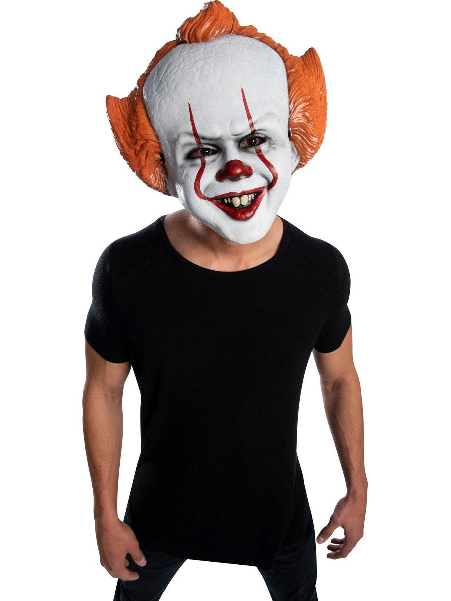 Adult It Pennywise Vacuform Mask - It Chapter Two 1 Adult It Pennywise Vacuform Mask - It Chapter Two