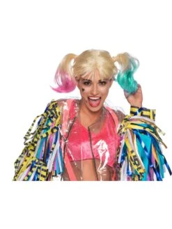Adult Birds Of Prey Harley Quinn Wig