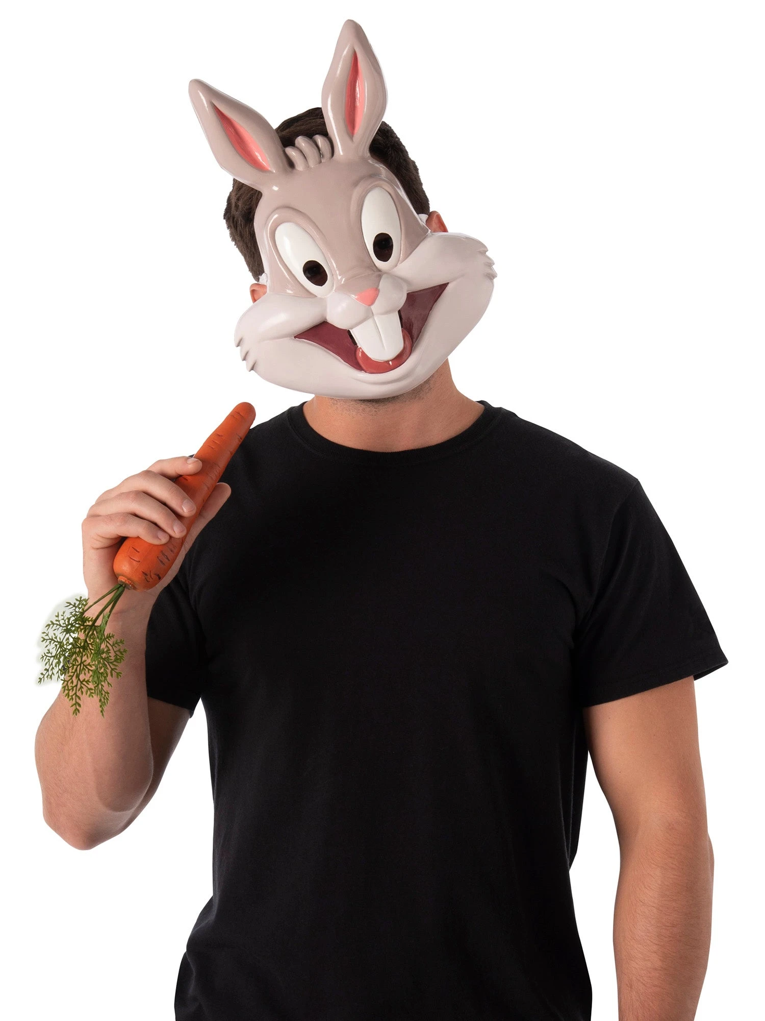 Adult Space Jam: A New Legacy Bugs Bunny Half Mask 2 Adult Space Jam: A New Legacy Bugs Bunny Half Mask - Image 2