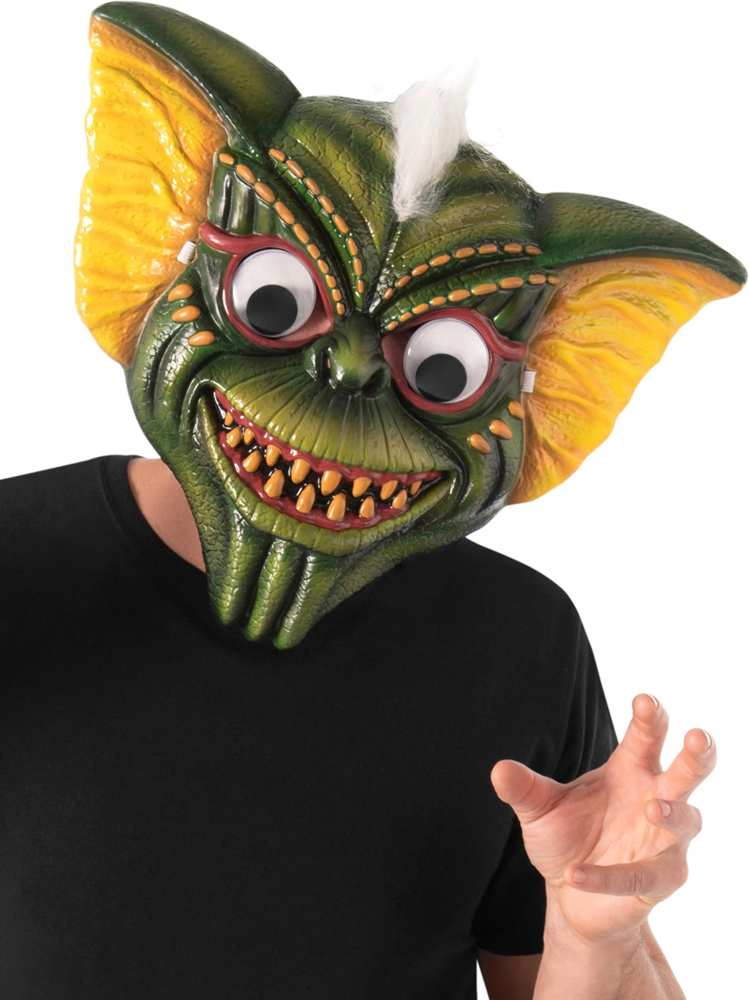 Adult Gremlins Stripe Googly Eyes Mask 2 Adult Gremlins Stripe Googly Eyes Mask - Image 2