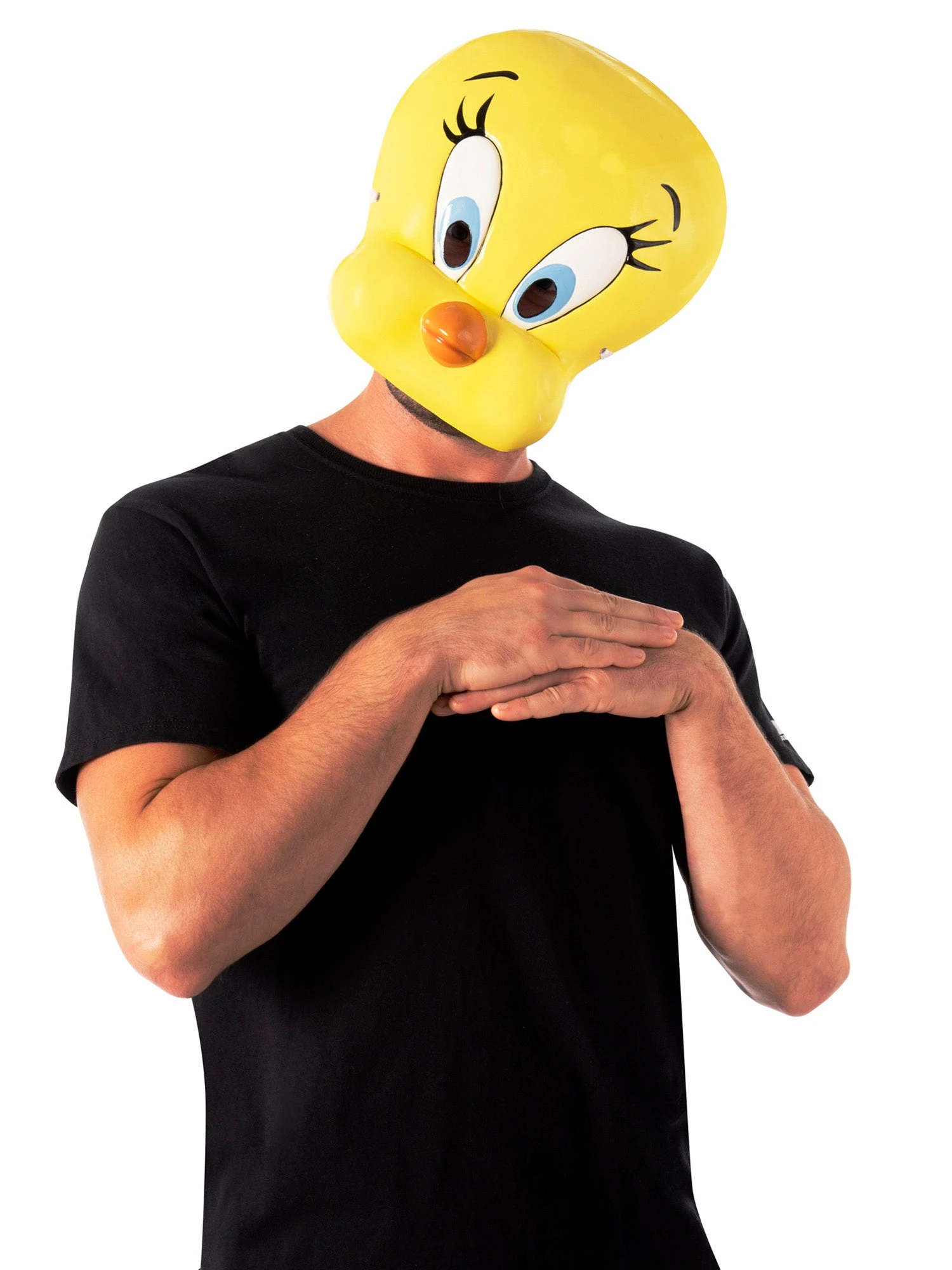Adult Space Jam: A New Legacy Tweety Bird Half Mask 2 Adult Space Jam: A New Legacy Tweety Bird Half Mask - Image 2