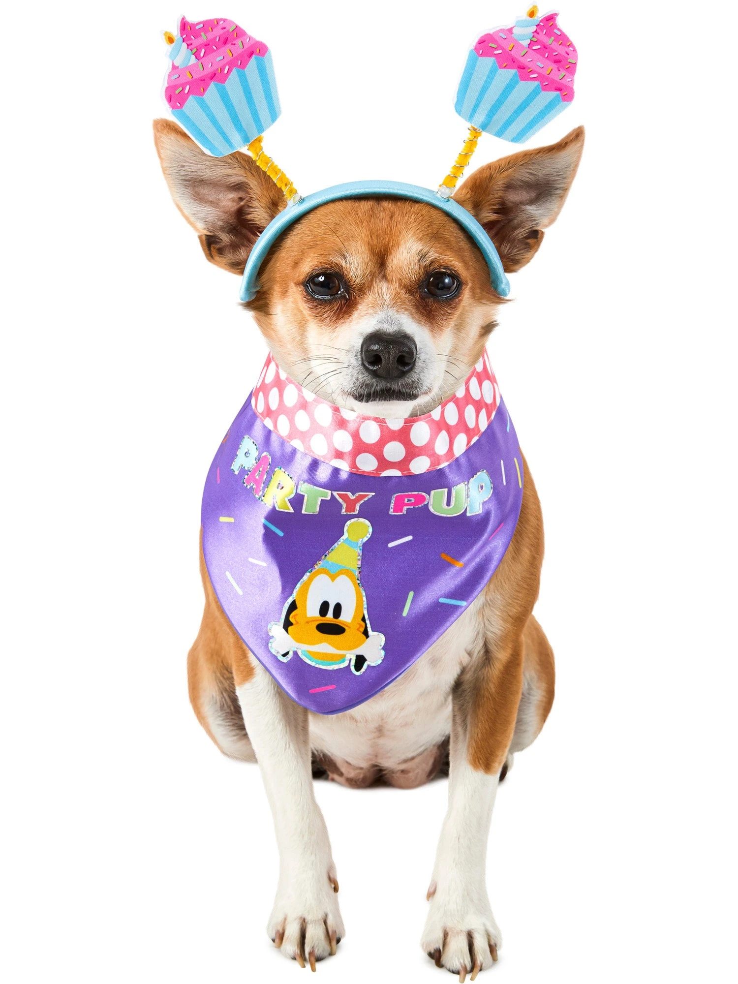 Mickey Mouse Party Pup Pet Headpiece And Bandana 1 Mickey Mouse Party Pup Pet Headpiece And Bandana