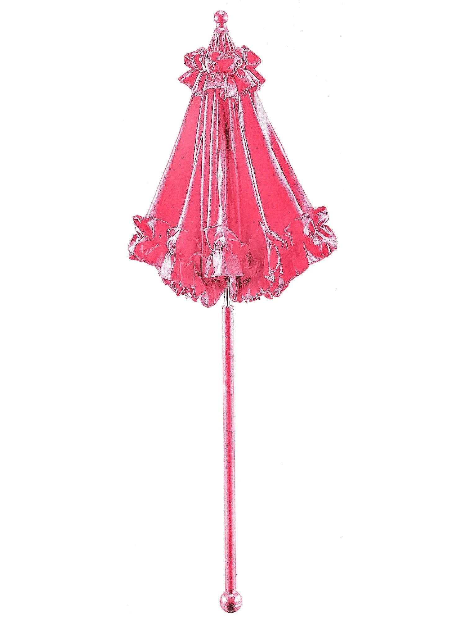 Adult Deluxe Pink Parasol Accessory 1 Adult Deluxe Pink Parasol Accessory