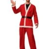 Mens Flannel Santa Suit
