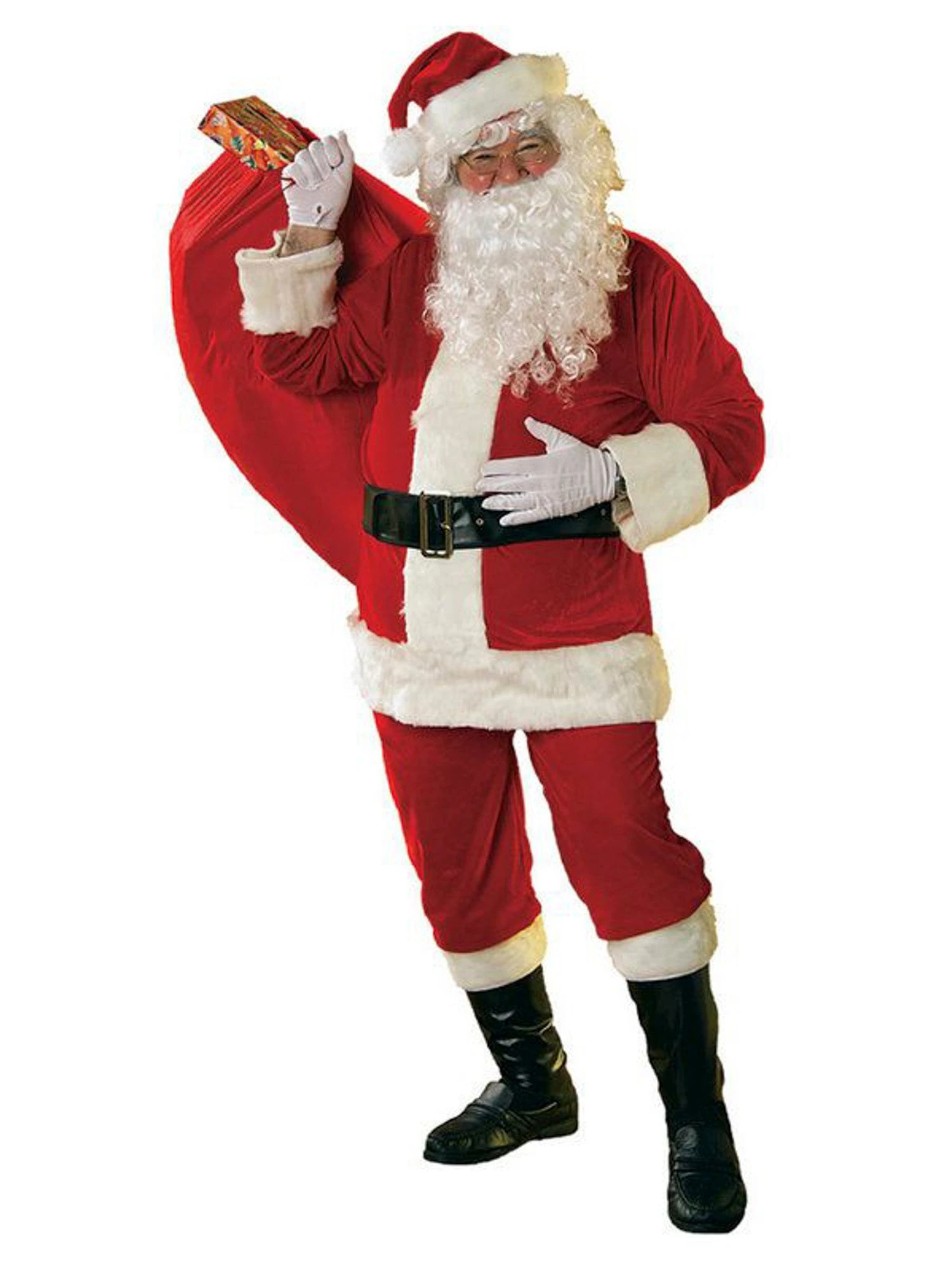 Mens 10 Piece Santa Suit Set 1 Mens 10 Piece Santa Suit Set