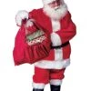 Regal Plush Adult Santa Suit With Wig & Beard