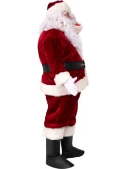 Santa Suit Crimson Imperial Plush Adult Costume -Costume Supercenter Store r2393xl 3