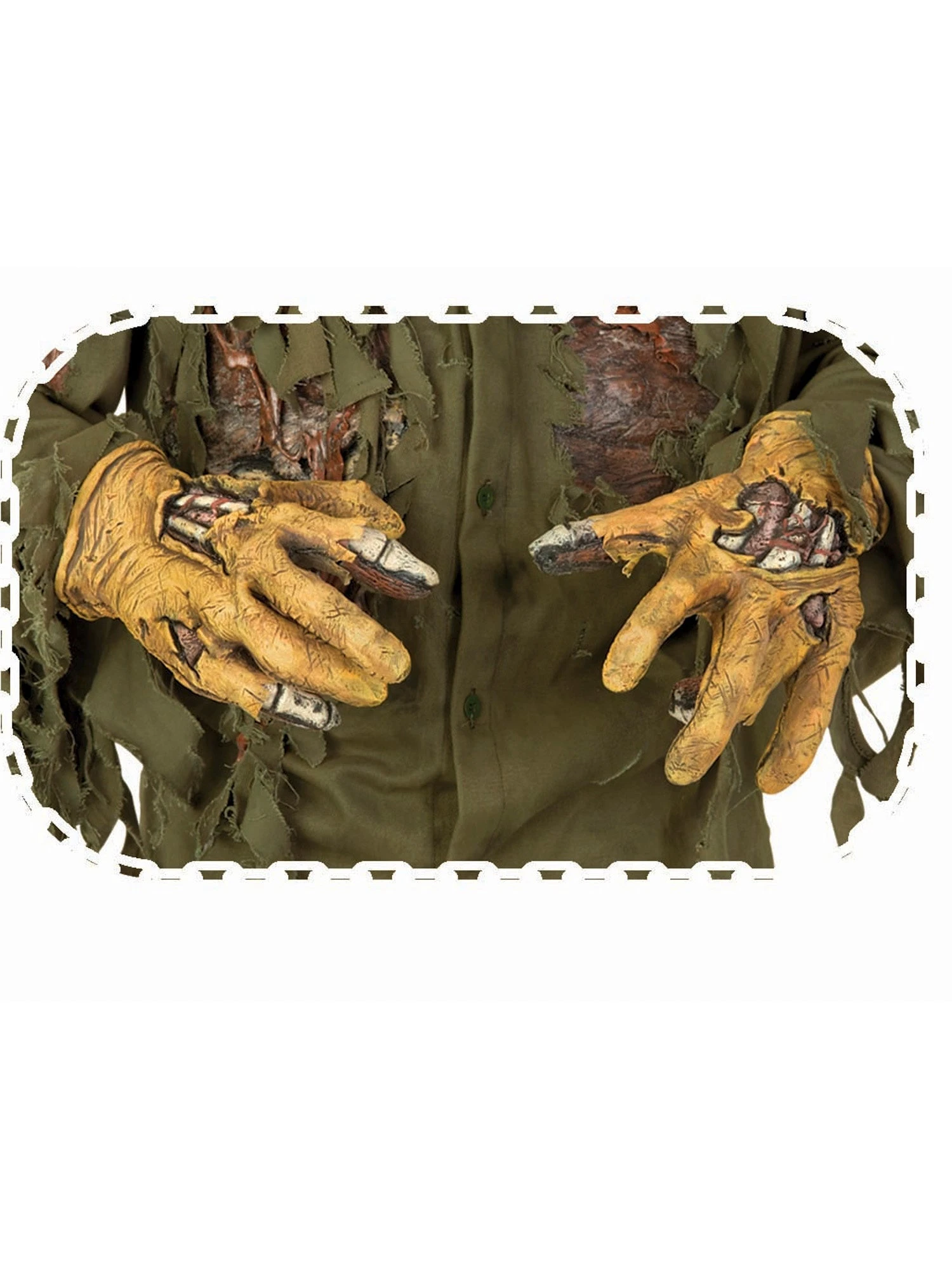 Adult Friday The 13th Jason Voorhees Latex Hands - Deluxe 1 Adult Friday The 13th Jason Voorhees Latex Hands - Deluxe
