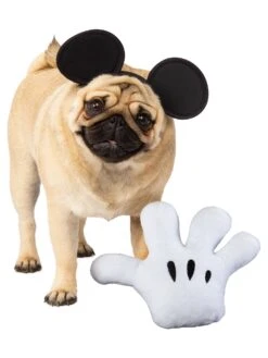 Mickey Mouse Pet Headpiece And Toy