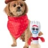 Toy Story Woody Pet Headpiece, Bandana And Forky Toy
