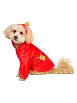 Red Delicious Apple Hoodie Pet Costume
