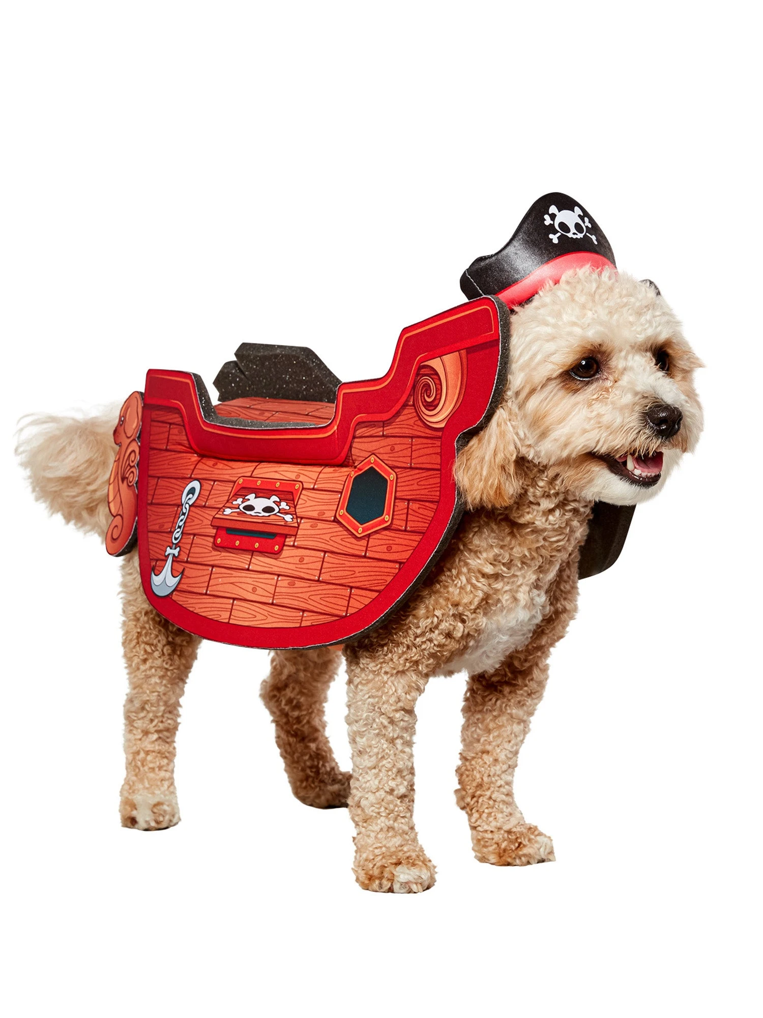 Pirate Ship Pet Costume 1 Pirate Ship Pet Costume