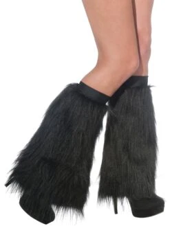 Adult Black Fluffies Accessory