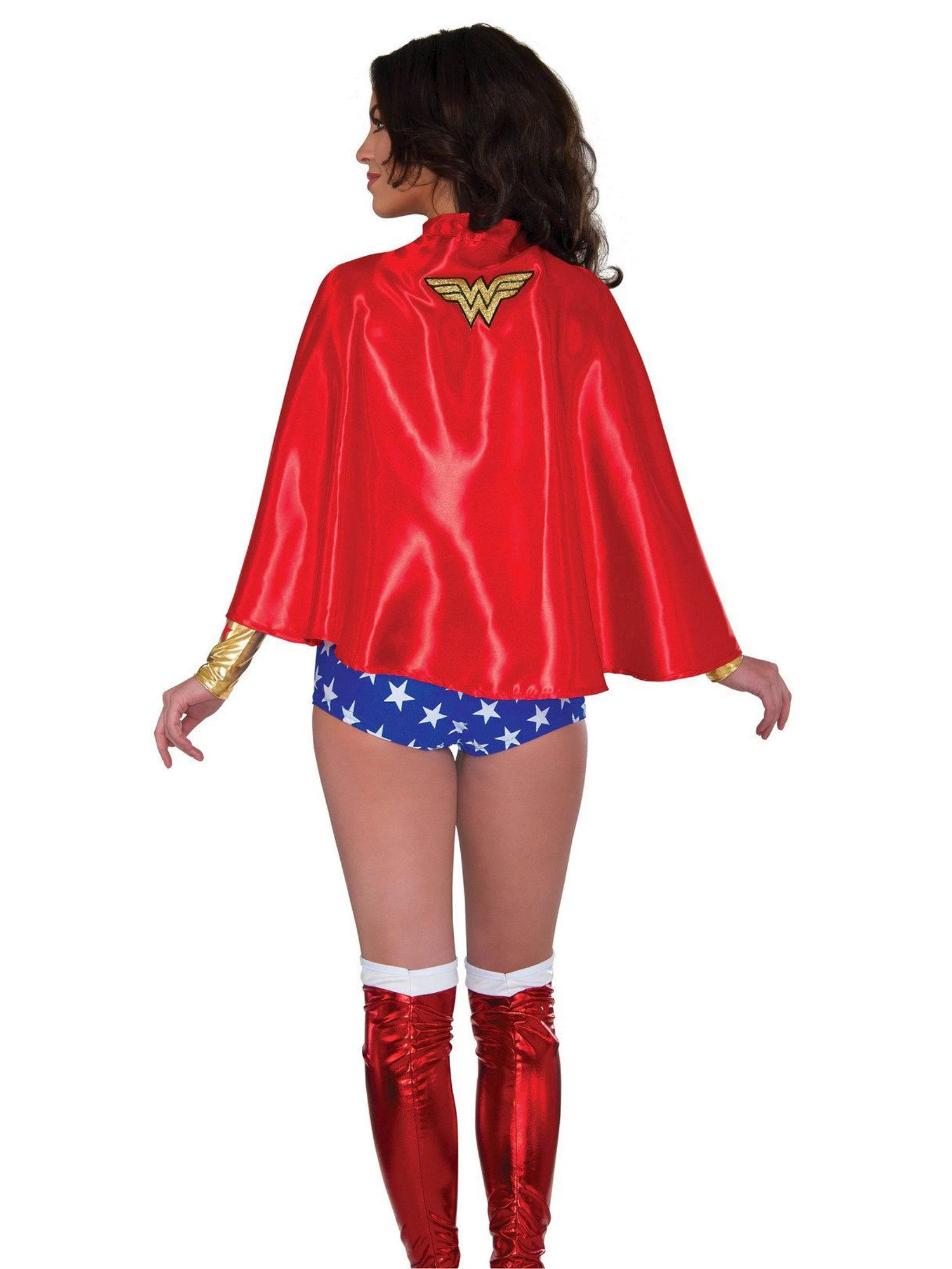 Women's Classic Wonder Woman Cape 1 Women's Classic Wonder Woman Cape
