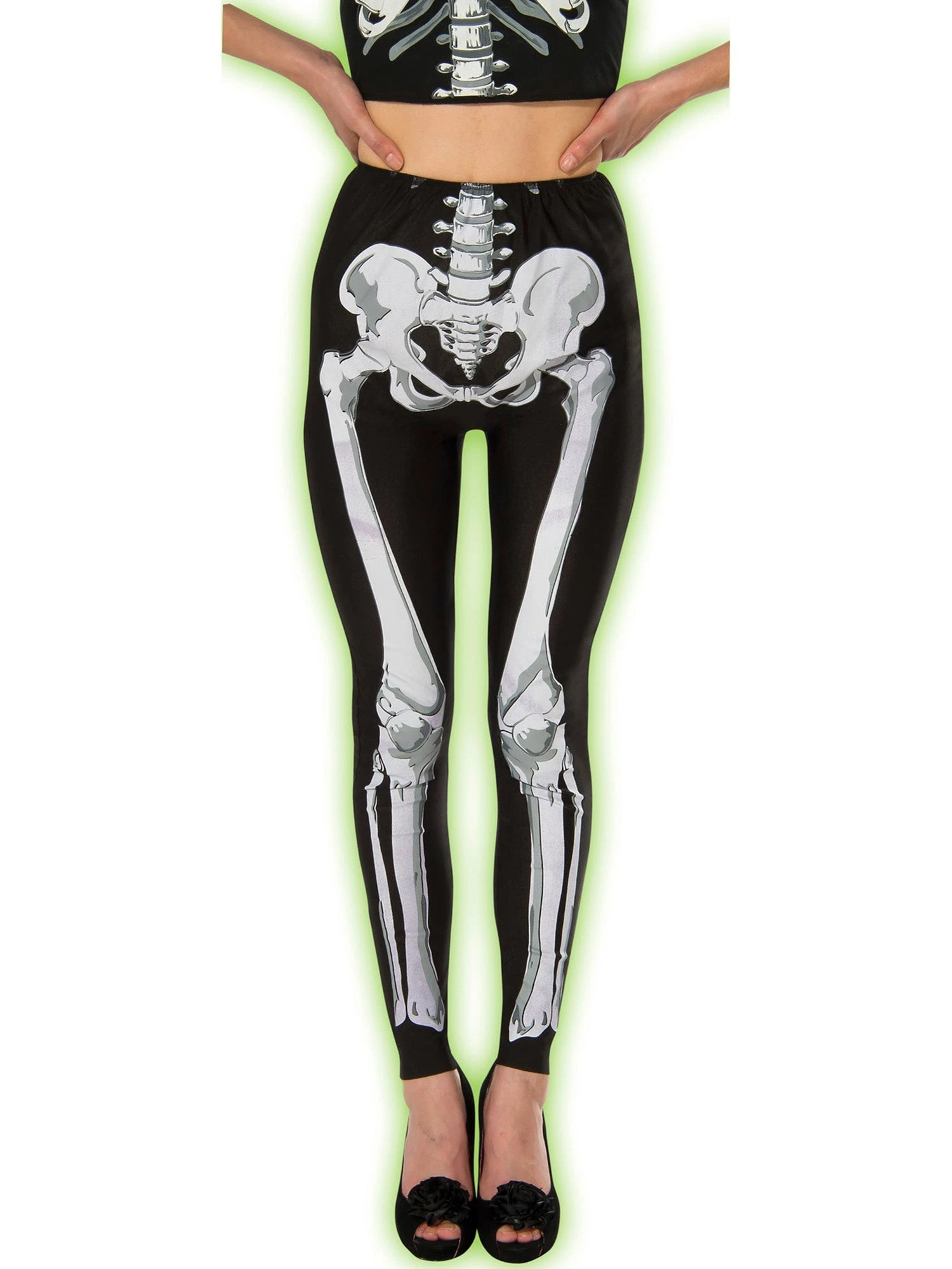 Adult Bones Gallery Leggings 1 Adult Bones Gallery Leggings