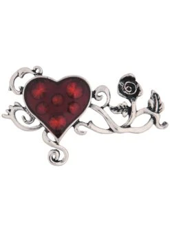 Adult Bed Of Blood Rose Ring Accessory