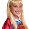 Girls' DC Superhero Supergirl Wig