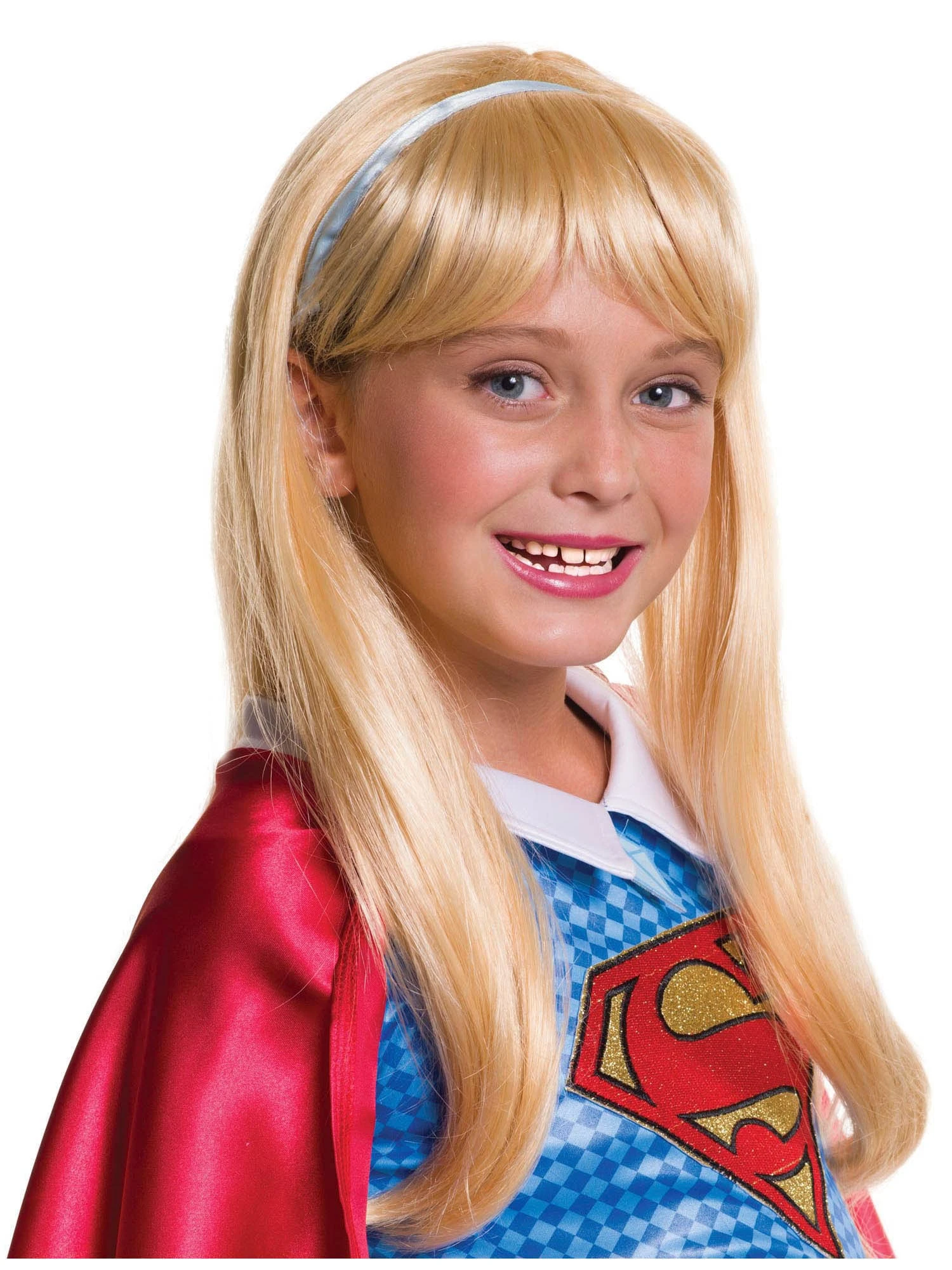 Girls' DC Superhero Supergirl Wig 1 Girls' DC Superhero Supergirl Wig