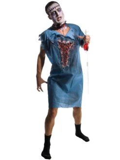 Men's Zombie Patient Gown