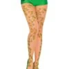 Adult Printed Poison Ivy Tights