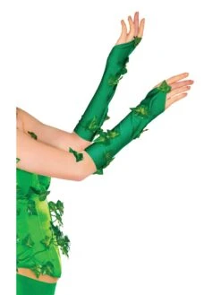 Poison Ivy Glovelets Adult Costume Accessory