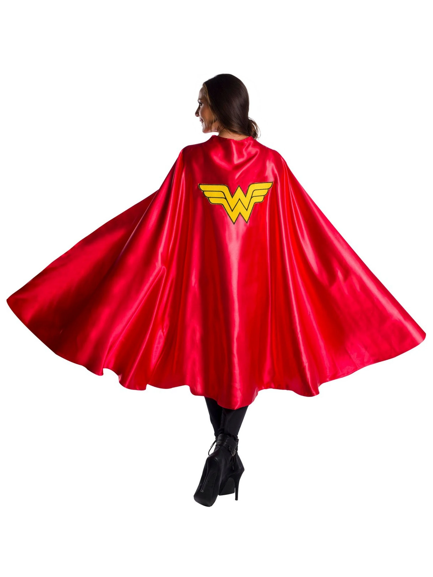 Women's Classic Wonder Woman Cape - Deluxe 1 Women's Classic Wonder Woman Cape - Deluxe