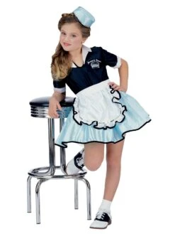 Car Hop Girl Child Costume