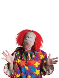 Adult Scary Clown Mask W/Wig