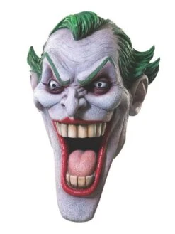 Men's Batman The Joker Overhead Latex Mask