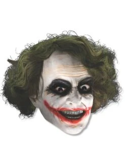 Kids' The Dark Knight Joker Mask With Hair
