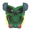 Adult Green Skull Light Up Mask